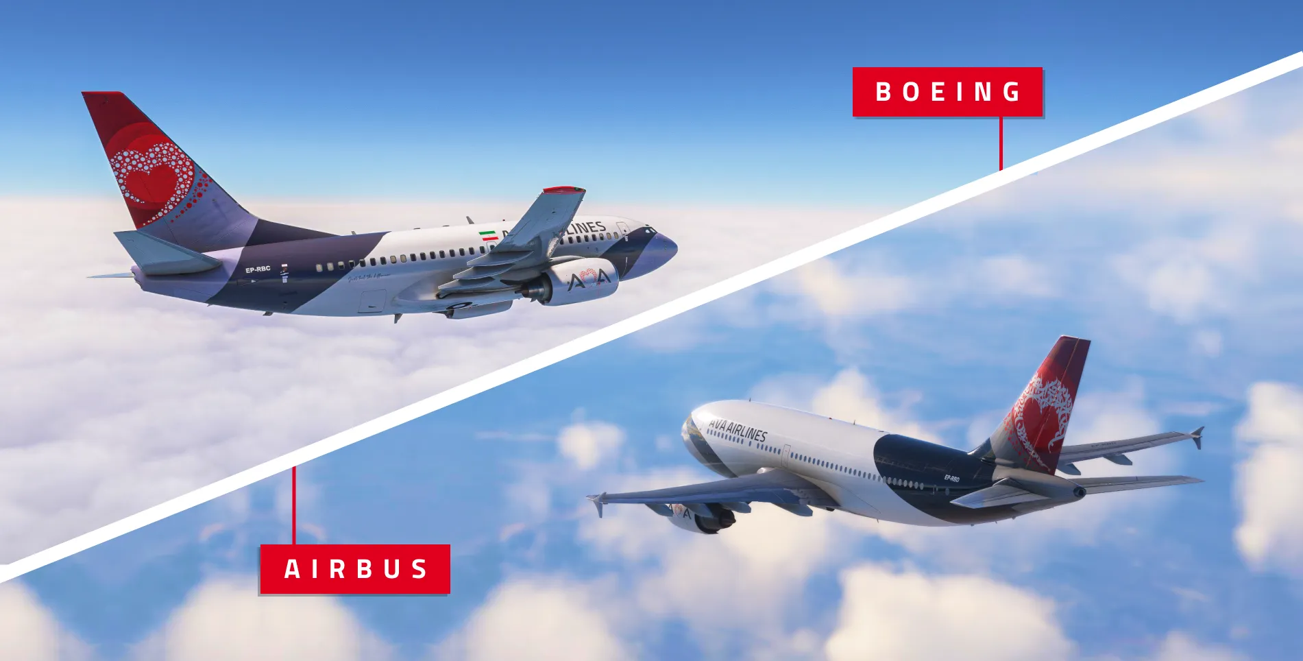 The difference between Airbus and Boeing