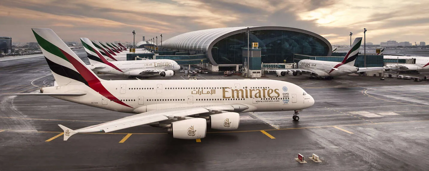 اطلاعیه پروازهای امارات