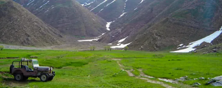 دشت هویج در روستای افجه