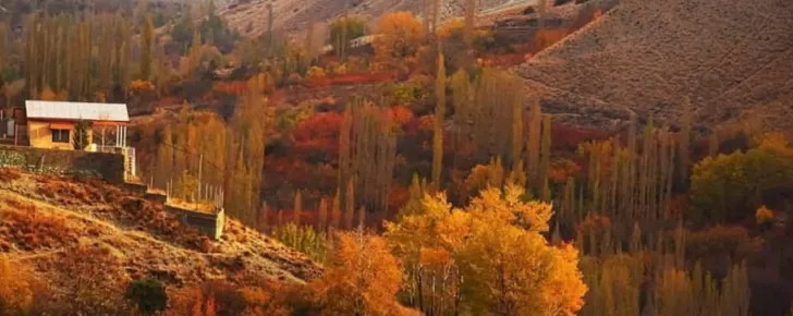 روستای شهرستانک یکی از دلنشینترین جاهای دیدنی تهران در زمستان