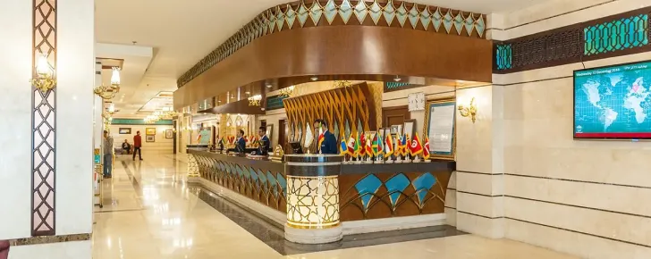 هتل مدینهالرضا مشهد یکی از بهترین هتل های نزدیک حرم مشهد